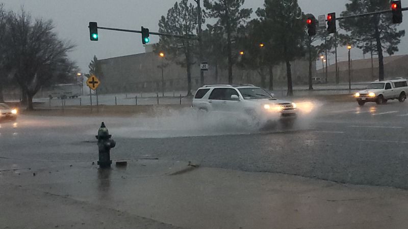 Wild weather delivers rainfall, high winds